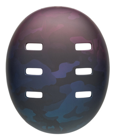 Kask juniorski BELL SPAN matte black blue camo roz. XS (49–53 cm) (WYPRZEDAŻ -50%)