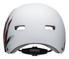 Kask bmx BELL LOCAL matte white scribble roz. L (59–61.5 cm) (WYPRZEDAŻ -50%)