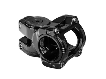 REVERSE Stem Black-ONE Titanium D-2 35mm Ø31,8 & Ø35mm, Black incl. Top Cap, Screw, Nut