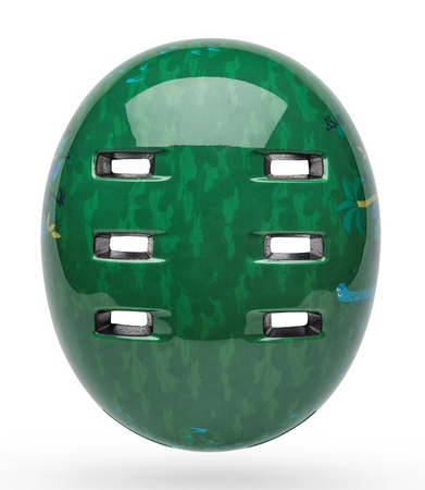 Kask dziecięcy BELL LIL RIPPER green dino den roz. S (48–55 cm) (NEW 2025)