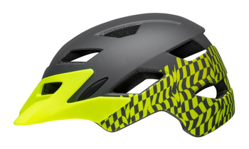 Kask juniorski BELL SIDETRACK wavy checks matte retina sear roz. Uniwersalny (50–57 cm) (NEW)