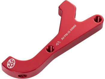 REVERSE Disc-Brake-Adapter IS-PM 200 Avid HR red
