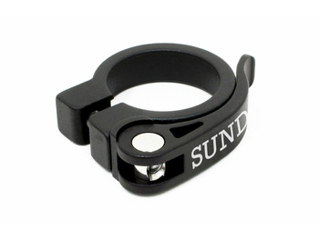 SeatPostClamp, Quick Release 1 1/8", black