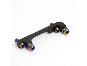 SRAM Disc Adapter 40P Post Mount, Stahl (CPS + Standard) (vorne 200mm/hinten, 180mm), rainbow