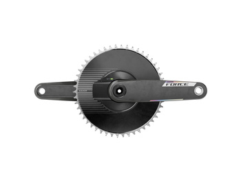 SRAM Kurbelgarnitur Quarq Force Aero E1 160mm, 50T, Spidermessung ohne Innenlager, DUB