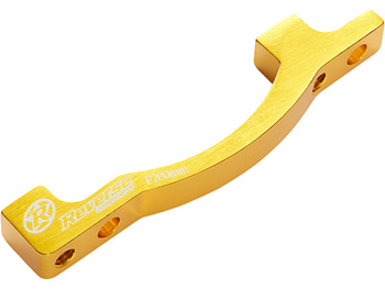REVERSE Disc-Brake-Adapter PM-PM +40mm FR (Gold)