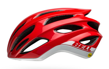 Kask szosowy BELL FORMULA MIPS matte gloss red white roz. M (55–59 cm) (WYPRZEDAŻ -50%)