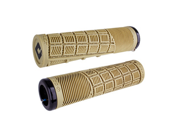 ODI Grips Reflex XL v2.1 Lock-On tan w/ black clamps 135mm