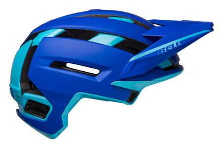 Kask full face BELL SUPER AIR R SPHERICAL matte gloss blues roz. S (52-56 cm) (WYPRZEDAŻ -50%)