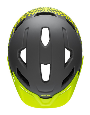 Kask dziecięcy BELL SIDETRACK wavy checks matte retina sear roz. Uniwersalny (47–54 cm) (NEW 2025)
