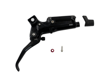 DISC BRAKE LEVER ASSEMBLY - ALUMINUM LEVER (ASSEMBLED, NO HOSE, INCLUDES BARB &