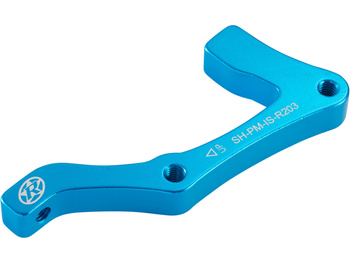 REVERSE Disc-Brake-Adapter 203 Shimano HR light-blue