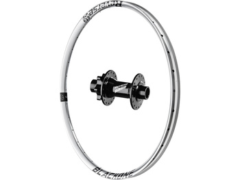 Black One front wheel, Base hub Silver 29", QR (5x100 mm)