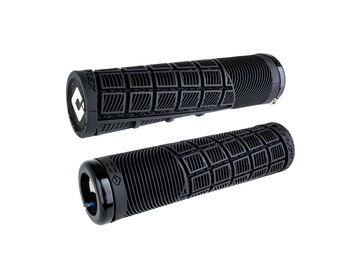ODI Grips Reflex XL v2.1 Lock-On black w/ black clamps 135mm