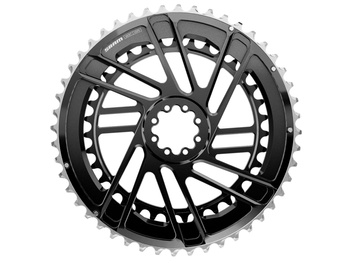 SRAM Kettenblattsatz Road Force E1 46-33T, thread mount, Alu., schwarz 12-fach