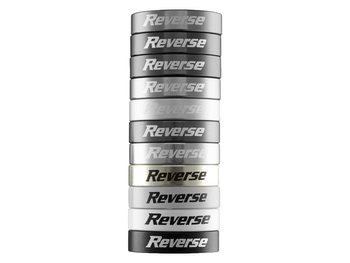 REVERSE Grip Clamping Ring Set Lock 2 pcs. silver