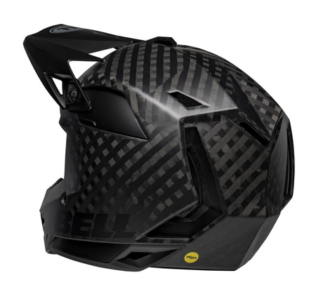 Kask full face BELL FULL-10 CARBON SPHERICAL matte black roz. M (55–57 cm) (WYPRZEDAŻ -50%)