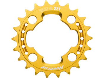 REVERSE Chainring Race SL 64mm 22T shiftable gold