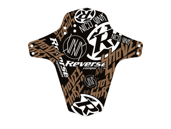 REVERSE Mudfender Nico Vink Stickerbomb (Black/Copper