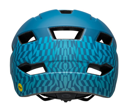 Kask juniorski BELL SIDETRACK MIPS wavy checks matte blue roz. Uniwersalny (50–57 cm) (NEW 2025)