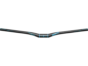 REVERSE Handlebar Seismic 810 Carbon Ø35mm/25mm matt black-lightblue