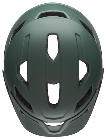 Kask juniorski BELL SIDETRACK MIPS matte dark green orange roz. Uniwersalny (50–57 cm) (NEW 2025)