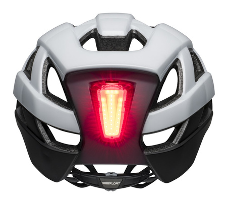 Kask gravel szosowy BELL FALCON XR LED MIPS matte gloss white black roz. L (59-63 cm) (NEW 2025)
