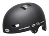Kask bmx BELL LOCAL matte black white fasthouse roz. L (59–61.5 cm) (NEW 2025)
