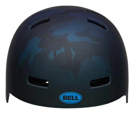 Kask juniorski BELL SPAN matte black blue camo roz. XS (49–53 cm) (WYPRZEDAŻ -50%)
