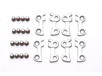 HT T2- hook plates Schwarz