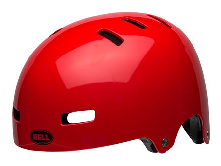 Kask juniorski BELL SPAN gloss crimson roz. S (51–55 cm) (WYPRZEDAŻ -50%)
