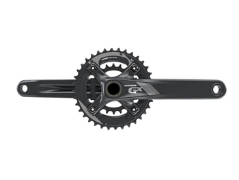 SRAM Crank GX 1000 GXP 10sp 175 Black All Mountain Guard 36-22 (GXP Cups Not Inc