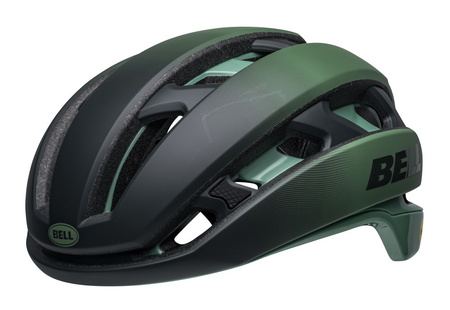 Kask gravel szosowy BELL XR SPHERICAL matte gloss green flare roz. M (55–59 cm) (NEW 2025)