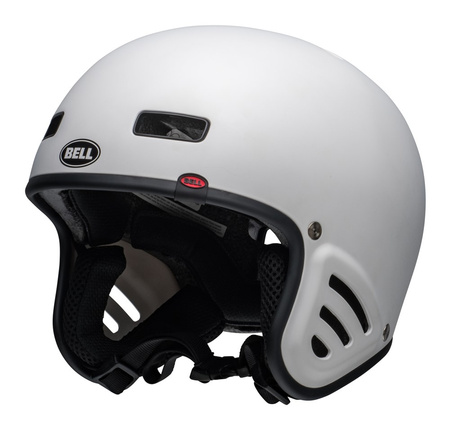 Kask bmx BELL RACKET matte white roz. M (55–59 cm) (WYPRZEDAŻ -60%)