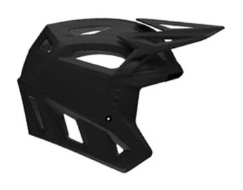 Kask mtb BELL 3QTR-AIR MIPS solid matte black roz. XL (59-61 cm) (NEW 2026)