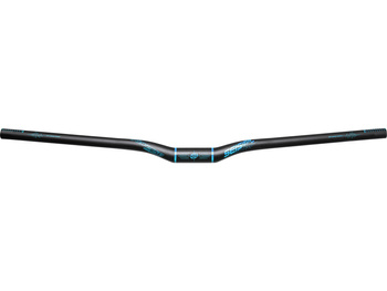 REVERSE Handlebar Seismic 810 Carbon Ø31,8mm/25mm matt black-lightblue