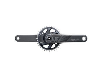 SRAM Kurbelgarnitur GX Eagle Carbon DUB 12-fach, 175mm, 32T, lunargrau, Boost ohne DUB Innenlager