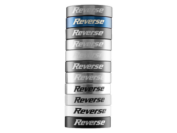 REVERSE Grip Clamping Ring Set Lock 2 pcs. blue