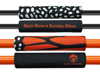 Sunday x Burn-Slow H-Bar+TT Pad Set reversible, black/orange
