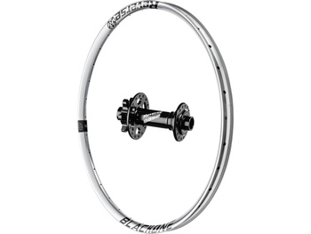 Black One front wheel, Base hub Silver 29", Boost 15x110 mm