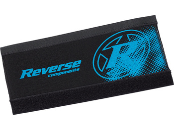 REVERSE Chainstay Cover Neopren black-lightblue