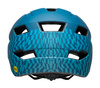 Kask juniorski BELL SIDETRACK wavy checks matte blue roz. Uniwersalny (50–57 cm) (NEW 2025)