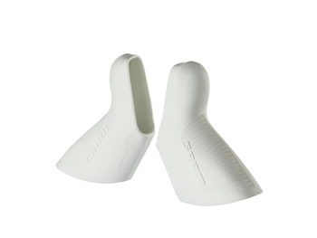 Hood Cover Pair for Red2012, Red 22, Force 22, Rival 22 Levers, Textured, White