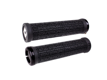 ODI Grips Stay Strong v2.1 black w/ black clamps 135mm