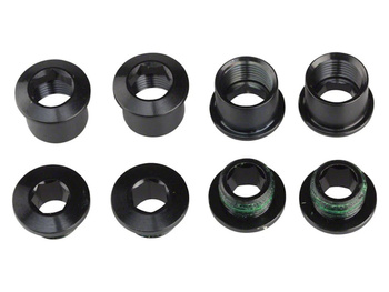 CRANK CHAINRING BOLT KIT X01/DH 4-ARM ALUMINUM BLACK