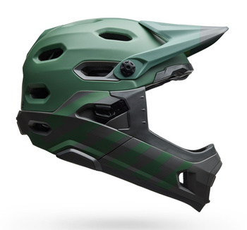 Kask full face BELL SUPER DH SPHERICAL matte green roz. M (55–59 cm) (NEW 2025)